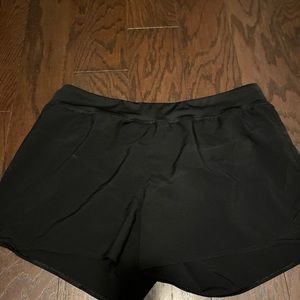 XL black reebok shorts